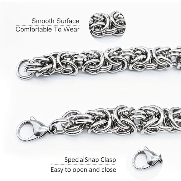 Brighton women’s Silver Chain Bracelet - Picture 4 of 8